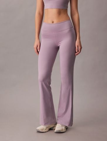 Calvin Klein - Quần Dài Ống Bó Thể Thao Nữ Quick-Dry Flared Gym Leggings