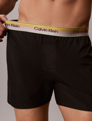 Calvin Klein - Quần Ngủ Nam Cotton Poplin Boxers Pride