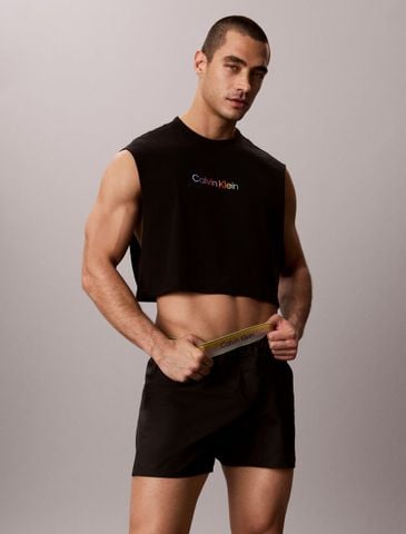 Calvin Klein - Quần Ngủ Nam Cotton Poplin Boxers Pride - 3