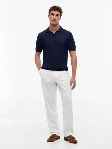 Tommy Hilfiger - Áo Thun Có Cổ Nam TH Texture Johnny Collar Polo