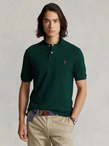 Ralph Lauren - Áo Thun Có Cổ Nam Iconic Mesh Polo Shirt