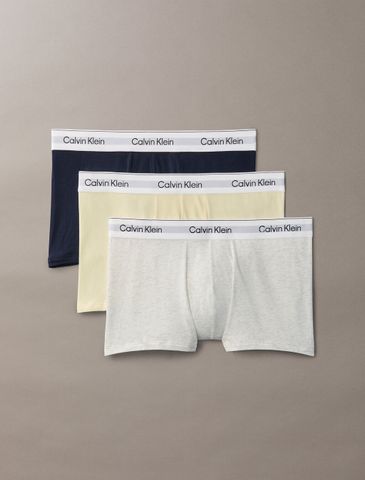 Calvin Klein - Set 3 Quần Lót Nam Icon Cotton Stretch Trunks