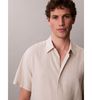 Calvin Klein - Áo Sơ Mi Nam SS Solid Linen Classic Shirt