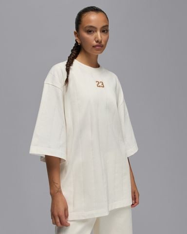 Nike - Áo tay dài thể thao Nữ Jordan Brooklyn Women's Loose-Fit Top