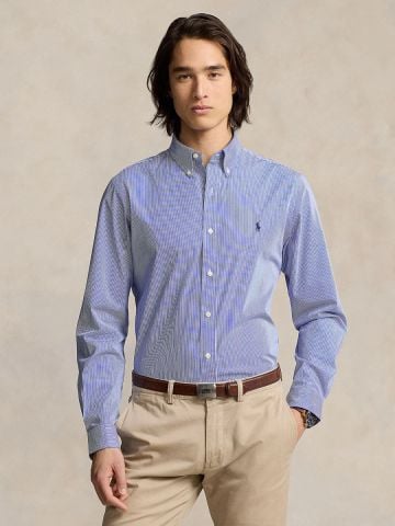 Ralph Lauren - Áo Sơ Mi Nam Slim Fit Striped Stretch Poplin Shirt