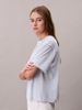 Calvin Klein - Áo Thun Tay Ngắn Nữ Embroidered Logo Graphic Boxy T-Shirt