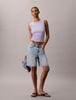 Calvin Klein - Áo Thun Ba Lỗ Nữ Cotton Stretch Rib Tank Top
