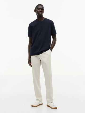 Tommy Hilfiger - Áo Thun Tay Ngắn Nam Pique Interlock Embossed Tee