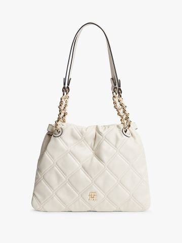 Tommy Hilfiger - Túi Tote Nữ TH Monogram Quilted Tote Bag