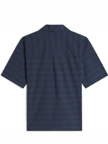 Tommy Hilfiger - Áo Sơ Mi Nam Short-Sleeved Shirt Dark Blue