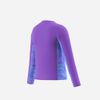 Speedo - Áo Rashguard Bé Gái Long Sleeve Print Splice Rash Guard