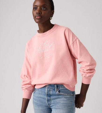 Levi's - Áo Sweatshirt Nữ Graphic Vintage Boxy Sweatshirt - 4