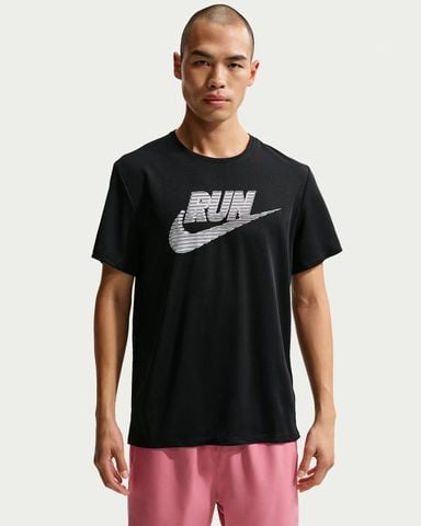 Nike - Áo Tay Ngắn Thể Thao Nam Miler Men's Dri-FIT UV Protection Short-Sleeve Running Top