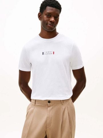 Tommy Hilfiger - Áo Thun Tay Ngắn Nam Brand Love Small Center Tee