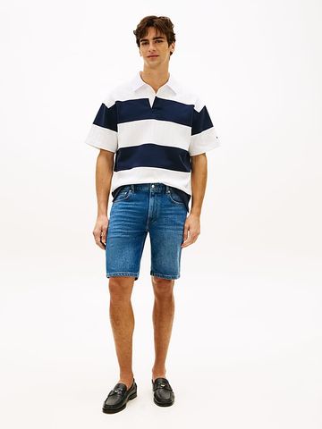 Tommy Hilfiger - Quần Jean Ngắn Nam Denton Slim Straight Faded Denim Shorts - 2