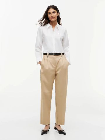 Tommy Hilfiger - Áo Sơ Mi Nữ Essential Poplin Regular Shirt