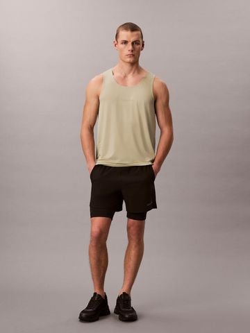 Calvin Klein - Quần Ngắn Thể Thao Nam Woven 2-In-1 Short