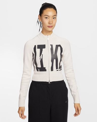 Nike - Áo Khoác Thể Thao Nữ Sportswear Tight Graphic Full-Zip Sweater