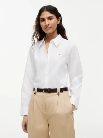 Tommy Hilfiger - Áo Sơ Mi Nữ Essential Poplin Regular Shirt
