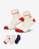 Nike - Bộ ba đôi Vớ thể thao Nam Nữ Everyday Plus Cushioned Ankle Socks (3 Pairs)