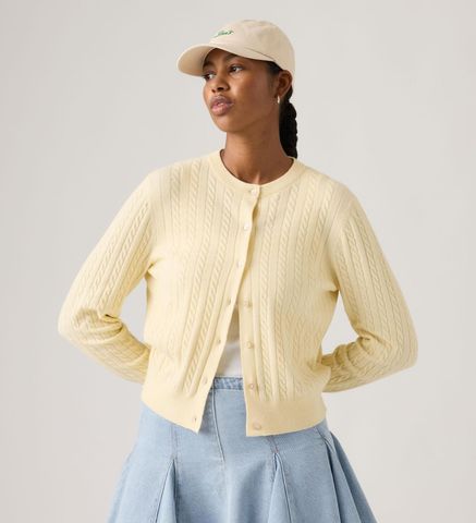 Levi's - Áo Cardigan Nữ Supersoft Crewneck Cardigan
