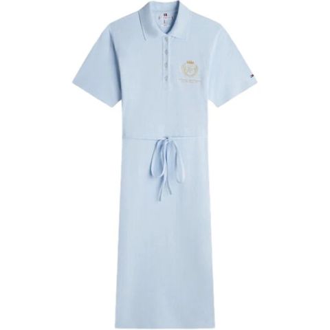 Tommy Hilfiger - Đầm Polo Nữ IM Lurex Varsity Polo Dress - 2