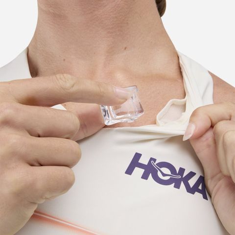 Hoka - Áo Ngực Thể Thao Dạng Tank Nữ Race Day Crop Bra