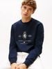 Tommy Hilfiger - Áo nỉ tay dài nam Varsity Crest Graphic Sweatshirt