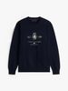 Tommy Hilfiger - Áo nỉ tay dài nam Varsity Crest Graphic Sweatshirt