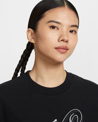 Nike - Áo Tay Ngắn Thể Thao Nữ Sportswear Oversized Short-Sleeve T-Shirt
