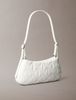 Calvin Klein - Túi xách nữ Quilted Emblem Logo Small Shoulder Bag