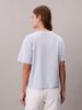 Calvin Klein - Áo Thun Tay Ngắn Nữ Embroidered Logo Graphic Boxy T-Shirt