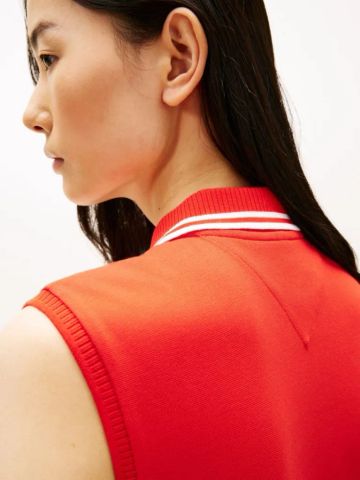 Tommy Hilfiger - Đầm Polo Nữ 1985 Pleated Sleeveless Midi Polo Dress - 4