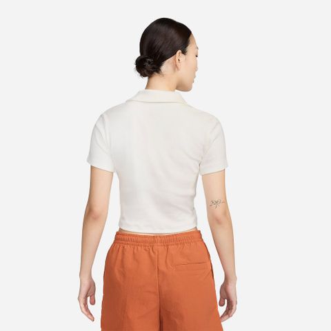 Nike - Áo Thun Có Cổ Nữ Sportswear Crop NSW Essential