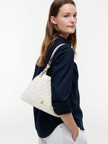 Tommy Hilfiger - Túi Tote Nữ TH Monogram Quilted Tote Bag