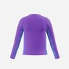 Speedo - Áo Rashguard Bé Gái Long Sleeve Print Splice Rash Guard