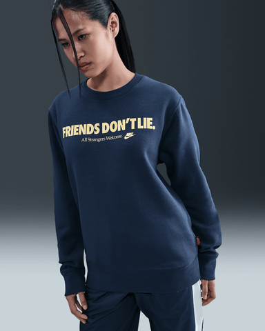 Nike - Áo Sweatshirt Nam Stranger Things Fleece Crew