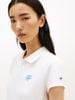 Tommy Hilfiger - Áo Thun Có Cổ Nữ 1985 Slim Fit Logo Embroidery Polo Shirt
