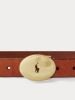 Ralph Lauren - Thắt Lưng Nữ Oval-Buckle Vachetta Belt