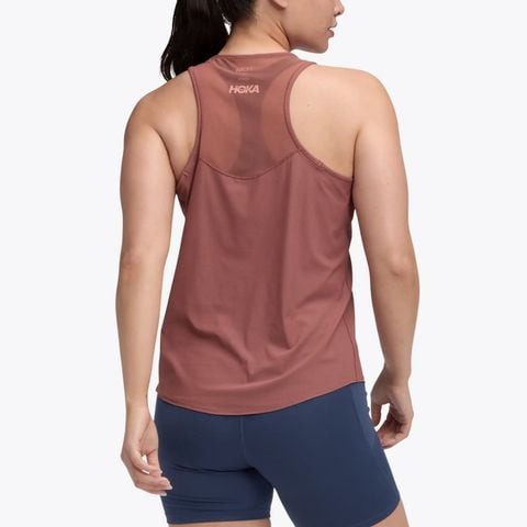 Hoka - Áo Thun Ba Lỗ Chạy Bộ Nữ Airolite Tank 2.0