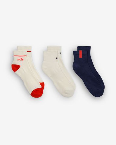 Nike - Bộ ba đôi Vớ thể thao Nam Nữ Everyday Plus Cushioned Ankle Socks (3 Pairs)