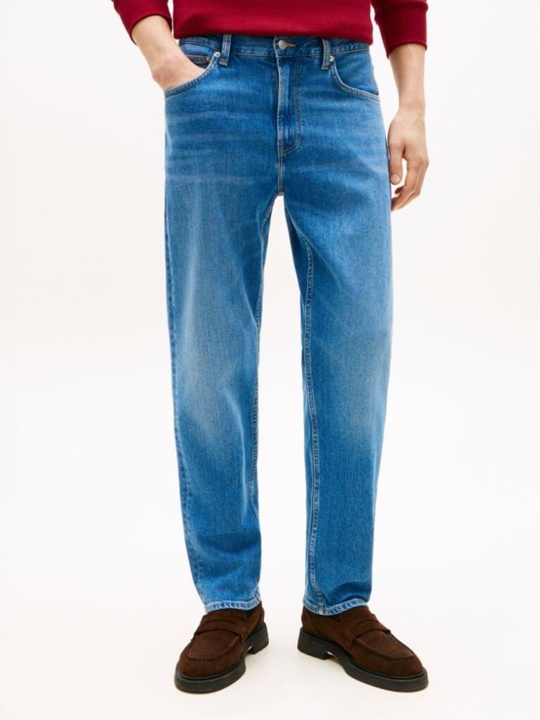 Tommy Hilfiger - Quần Jean Dài Nam Regular Mercer St Whily Blue