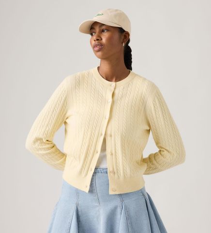 Levi's - Áo Cardigan Nữ Supersoft Crewneck Cardigan
