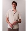 Calvin Klein - Áo Sơ Mi Nam SS Solid Linen Classic Shirt