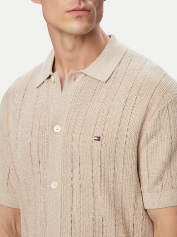 Tommy Hilfiger - Áo Sơ Mi Nam Pointelle Structure Shirt