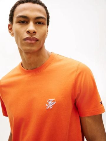 Tommy Hilfiger - Áo Thun Tay Ngắn Nam Logo Embroidery Jersey T-Shirt