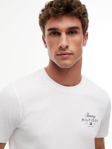 Tommy Hilfiger - Áo Thun Tay Ngắn Nam Logo Jersey Crew Neck T-Shirt
