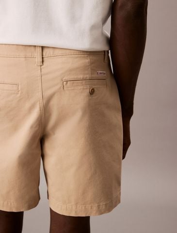 Calvin Klein - Quần ngắn nam Signature Cotton Chino Short - 4