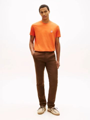 Tommy Hilfiger - Áo Thun Tay Ngắn Nam Logo Embroidery Jersey T-Shirt