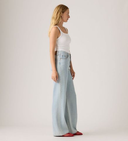 Levi's - Quần Jean Dài Nữ Ribcage Wide-Leg Jeans